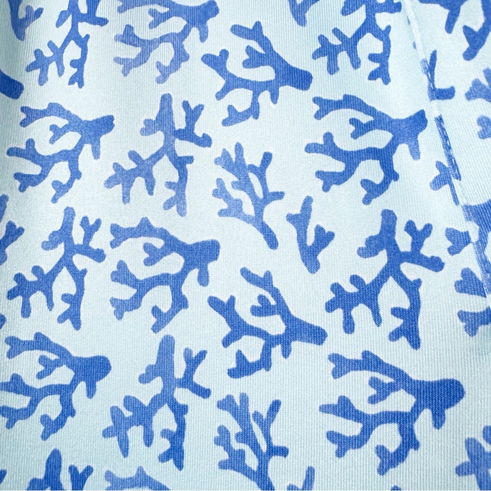 Vineyard Vines Blue Coral Print Performance Dress - Picture 5 of 12